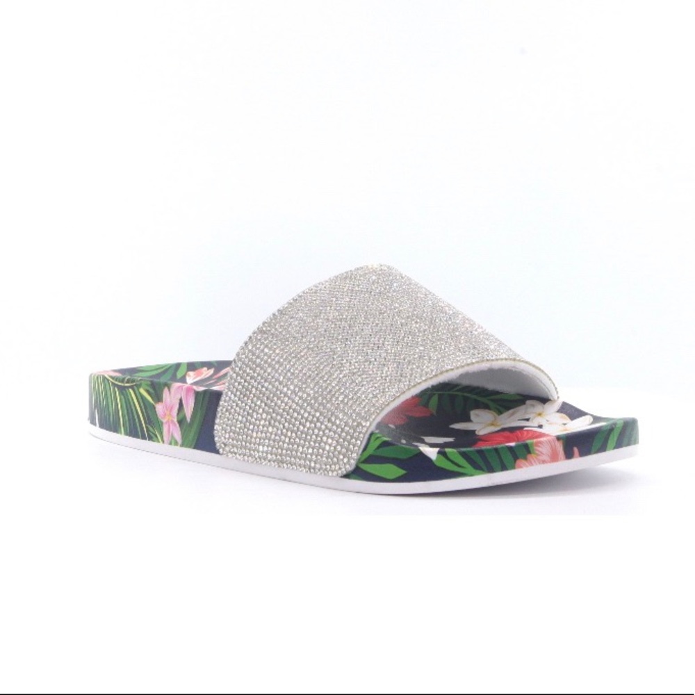 Tropical Flower print slides